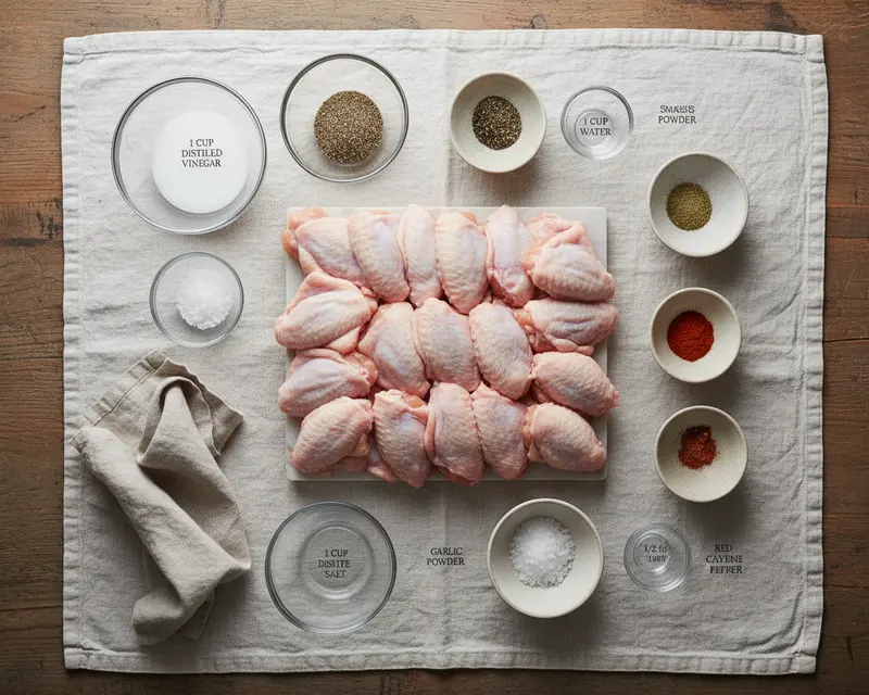 Chicken Wing Marinade 2 ingredients