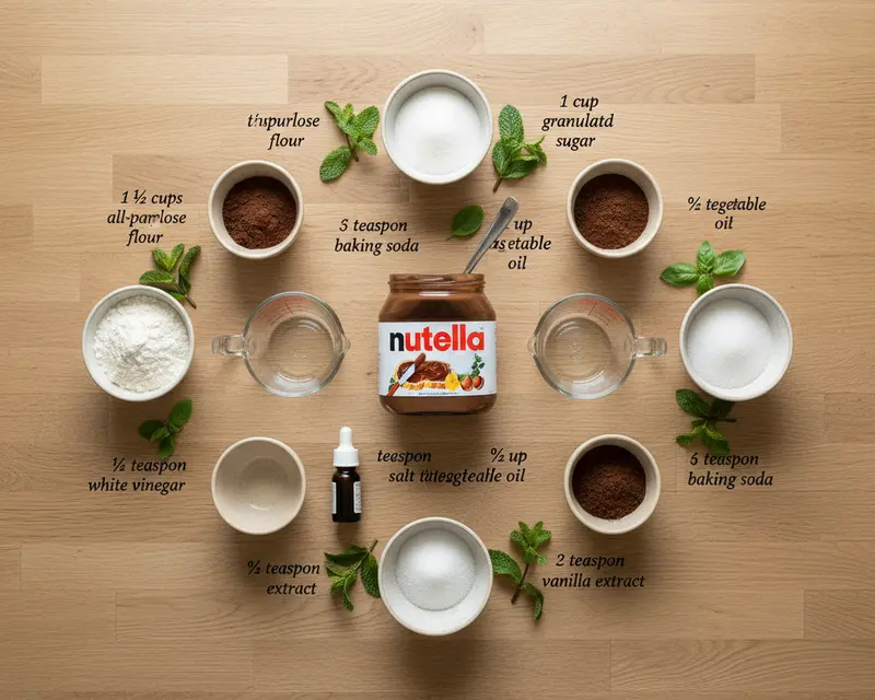 Chocolate Nutella Cake 2 ingredients