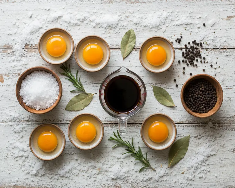 Cured Egg Yolk Recipe Soy Sauce 2 ingredients