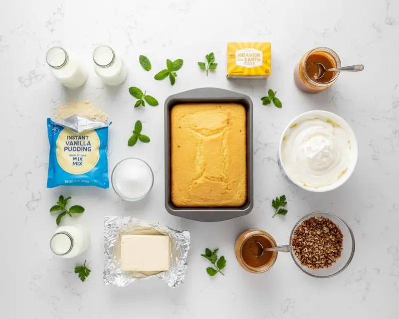 Heaven on Earth Cake Recipe 2 ingredients