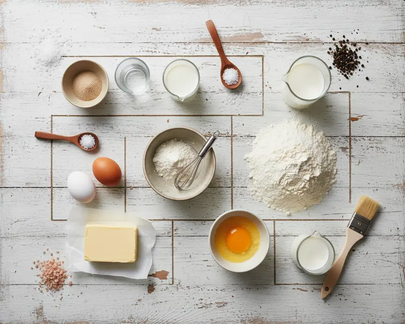Japanese Milk Bread 2 ingredients