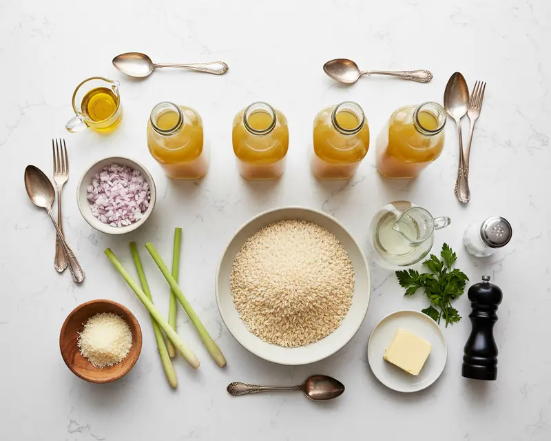 Lemongrass Risotto Recipe 2 ingredients