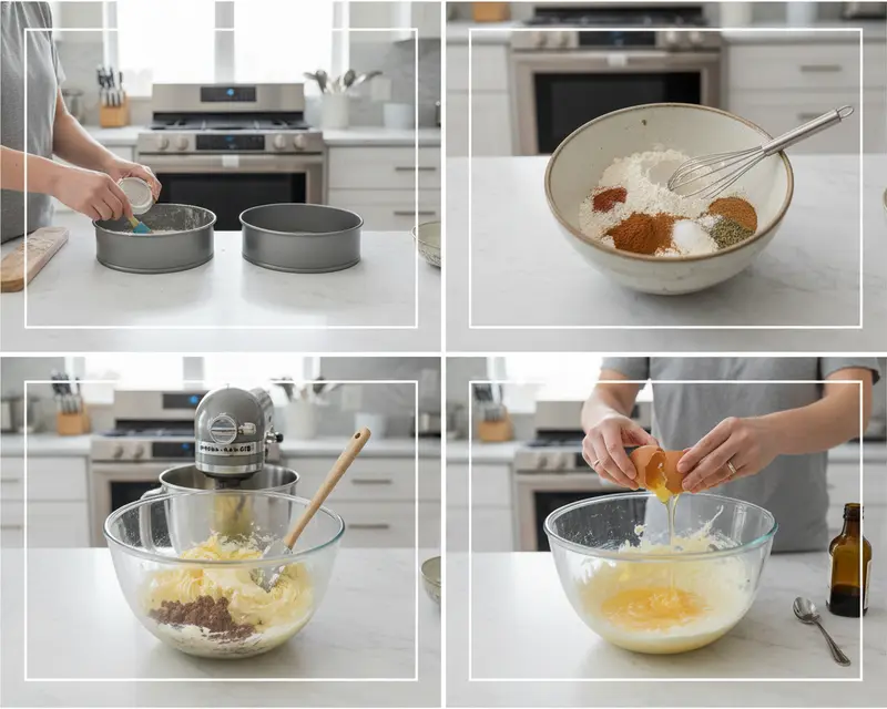 Oatmeal Creme Pie Cake 3 cooking process