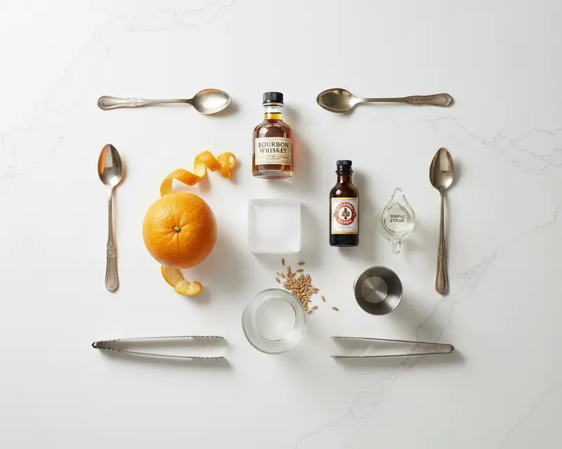 Old Fashioned Cocktail 2 ingredients