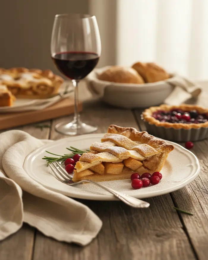 Pies & Tarts 11 Pies & Tarts serving suggestion