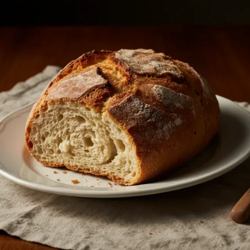 Beautiful plated Publix White Mountain Bread