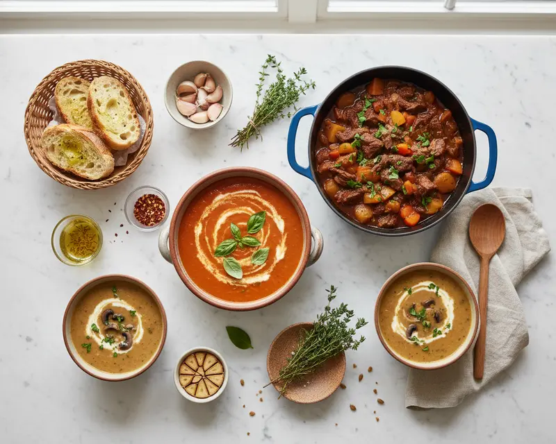 Category overview for Cozy Soup & Hearty Stew Recipes