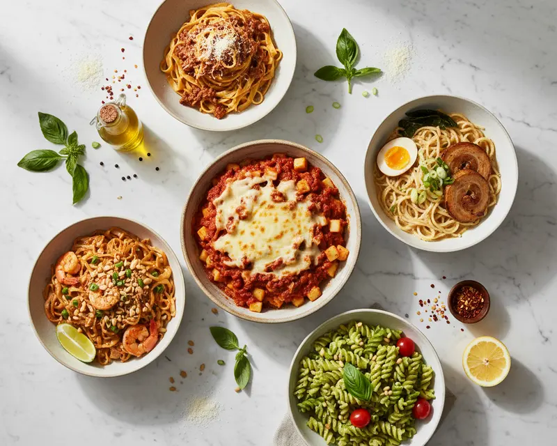 Category overview for Hearty Pasta & Noodle Dish Recipes
