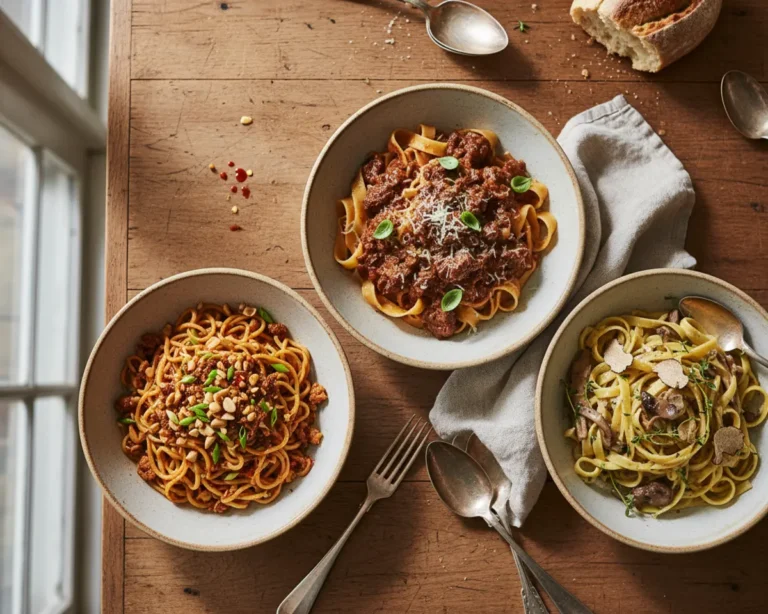Hearty Pasta & Noodle Dish Recipes