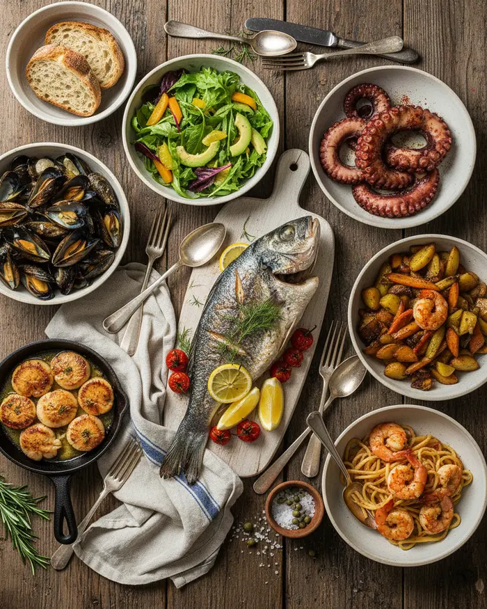 Fresh Seafood & Fish Recipes 4 Serving for Fresh Seafood & Fish Recipes