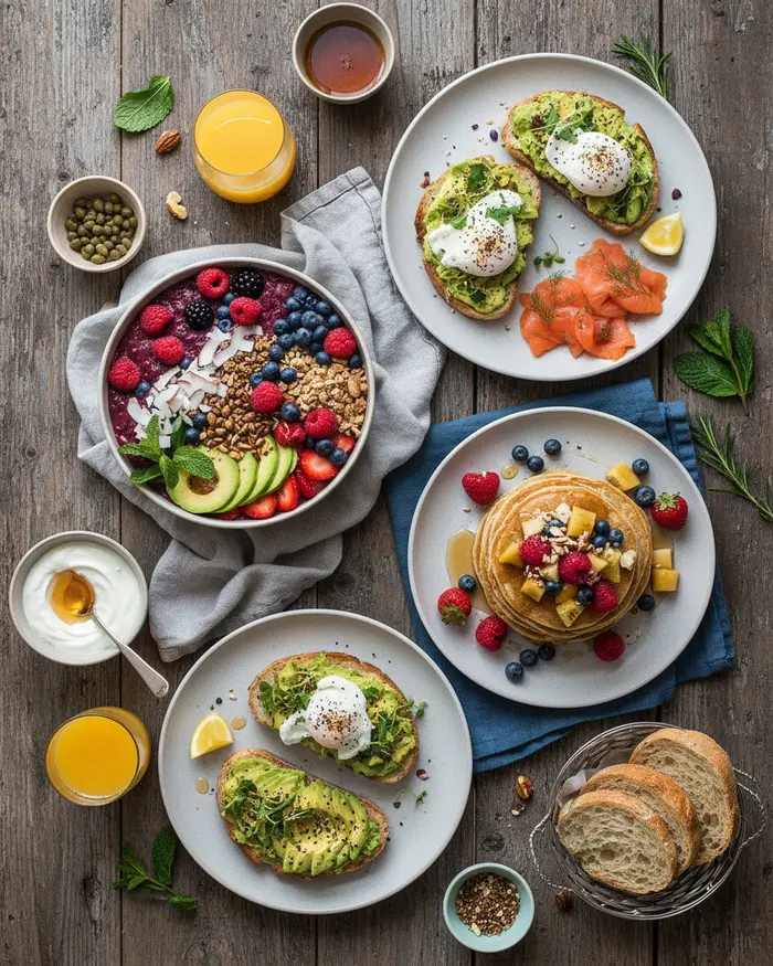 Healthy Breakfast & Brunch Recipes 4 Serving for Healthy Breakfast & Brunch Recipes