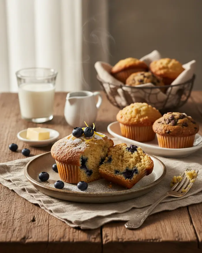 Sweet Baking & Muffins 5 Sweet Baking & Muffins serving suggestion