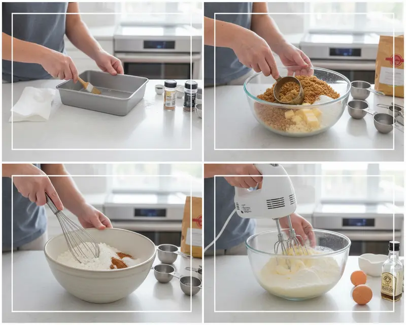 Sweet Potato Coffee Cake Recipe 3 cooking process