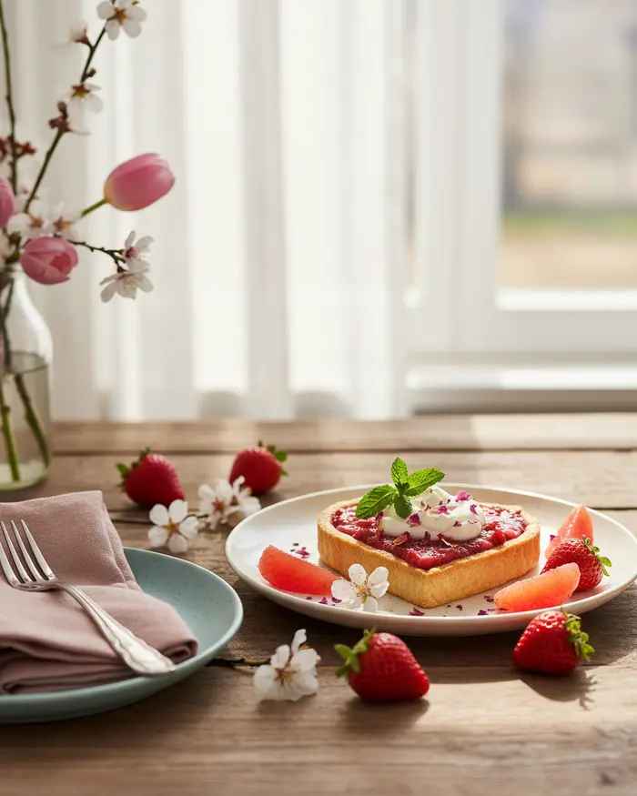Valentine's & Spring 23 Valentine's & Spring serving suggestion