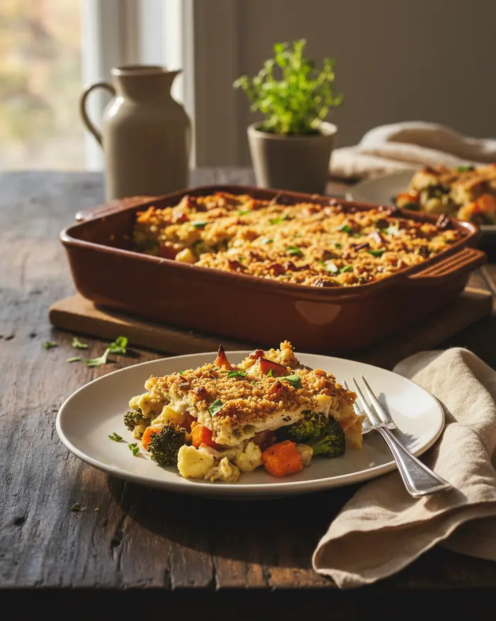 Vegetable & Side Casseroles 8 Vegetable & Side Casseroles serving suggestion