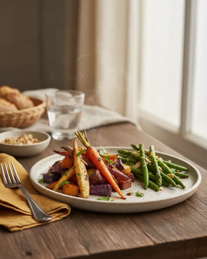 Vegetable & Side Dishes 10 Vegetable & Side Dishes serving suggestion