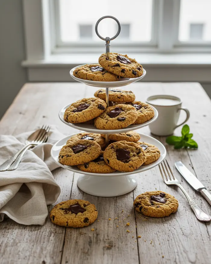 4 Ingredient Chickpea Cookies 4 final plated dish