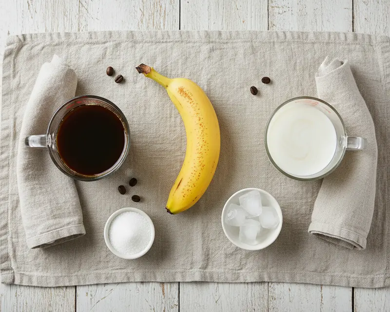 Banana Coffee 2 ingredients