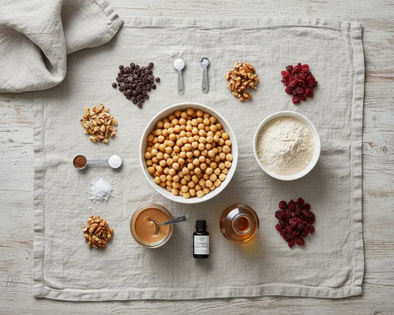 Chickpea Protein Cookies Recipe 2 ingredients