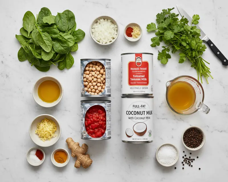 Marry Me Chickpeas with Coconut Milk 2 ingredients