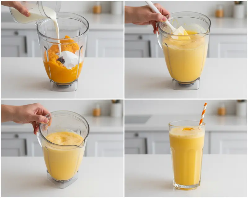 Orange Julius Recipe 3 cooking process