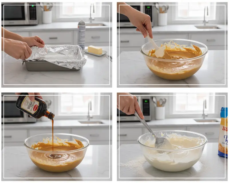 Peanut Butter Fudge 3 cooking process