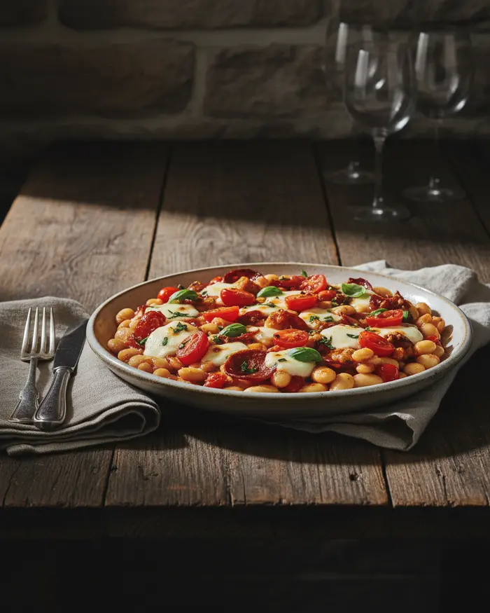 Pizza Butter Beans 4 final plated dish