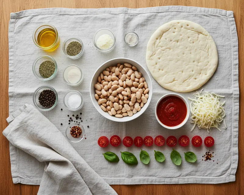 Pizza Butter Beans 2 ingredients
