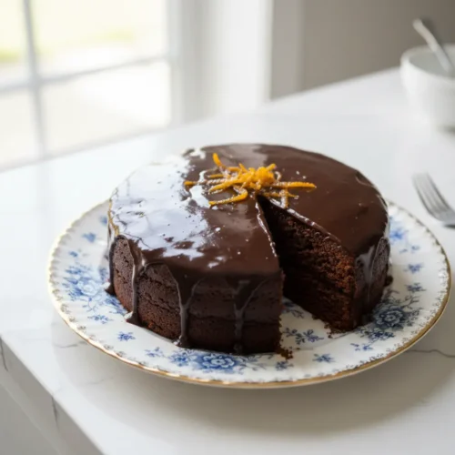 Beautiful plated sandra bullock mother helga cake recipe