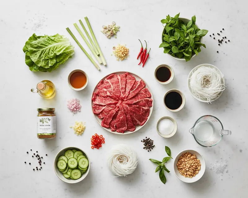 Vietnamese Lemongrass Beef Recipe 2 ingredients