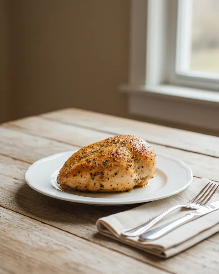 Air Fryer Turkey Breast for Two 4 final plated dish