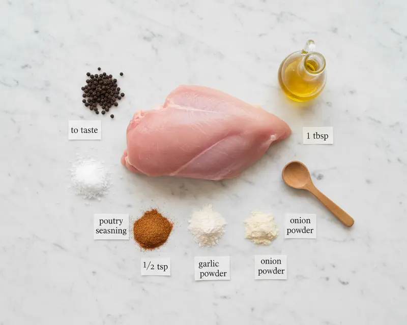 Air Fryer Turkey Breast for Two 2 ingredients