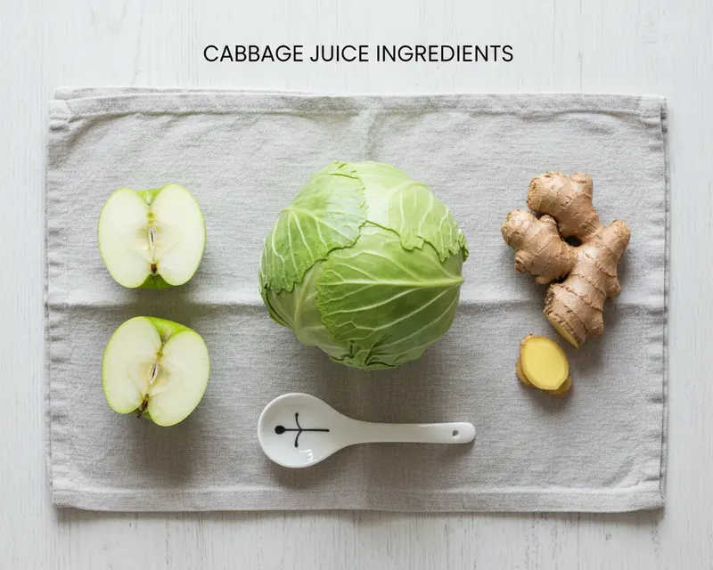 Cabbage Juice Recipe 2 ingredients