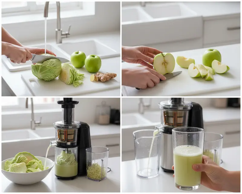 Cabbage Juice Recipe 3 cooking process