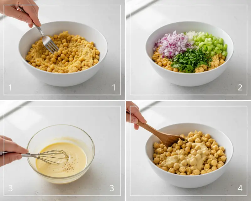 Chickpea Scoopable Salad 3 cooking process