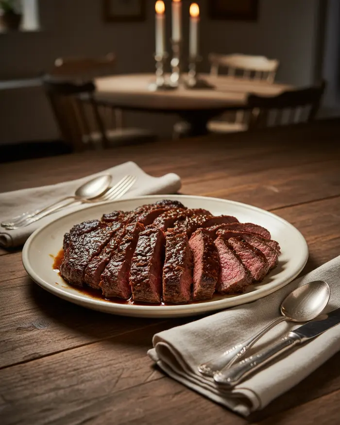 Coffee Steak Marinade Recipe 4 final plated dish