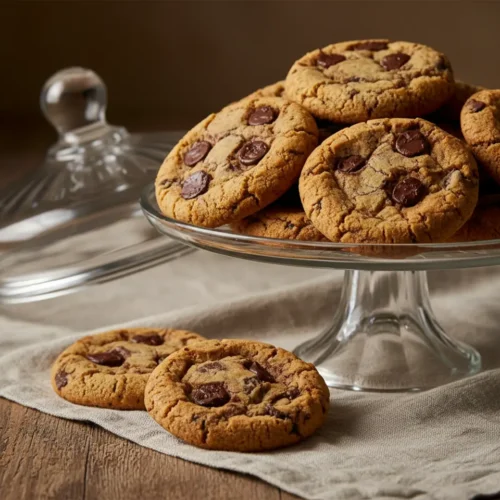 Beautiful plated Eggless Cookies