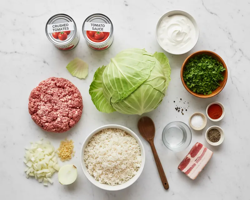 Hungarian Stuffed Cabbage Recipe 2 ingredients