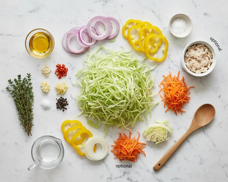 Jamaican Steamed Cabbage Recipe 2 ingredients
