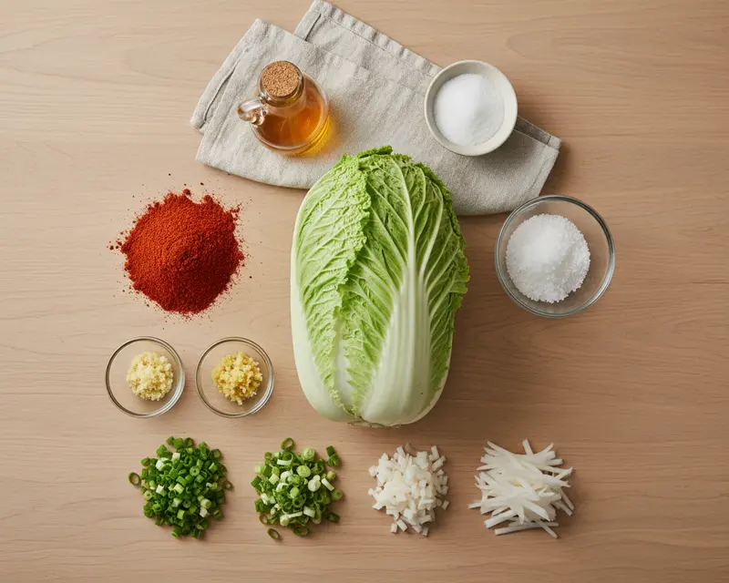 Korean Cabbage Recipe 2 ingredients