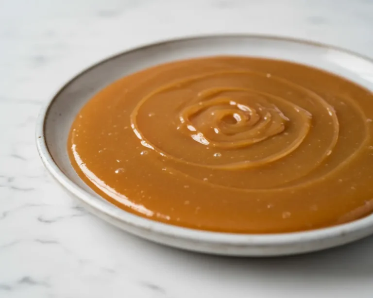 Beautiful plated Milton Hershey Historical Caramel Recipe