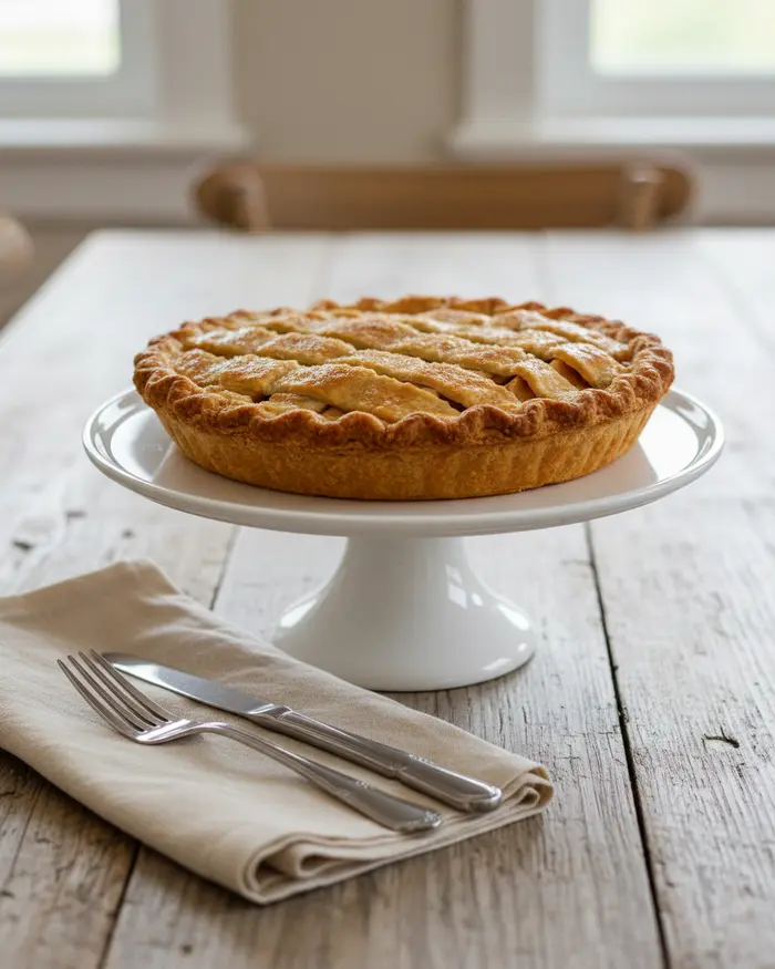 Mini Apple Pie for Two 4 final plated dish