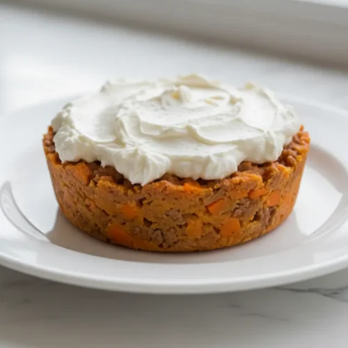 Beautiful plated Mini Cottage Pies