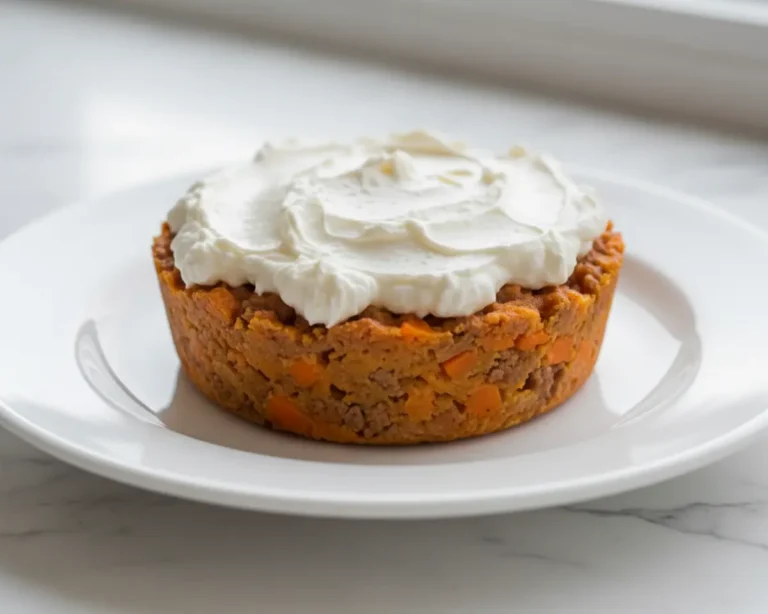 Beautiful plated Mini Cottage Pies