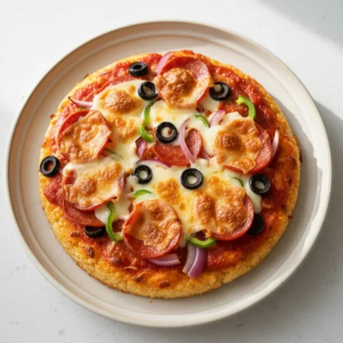 Beautiful plated Pizza Seolgi