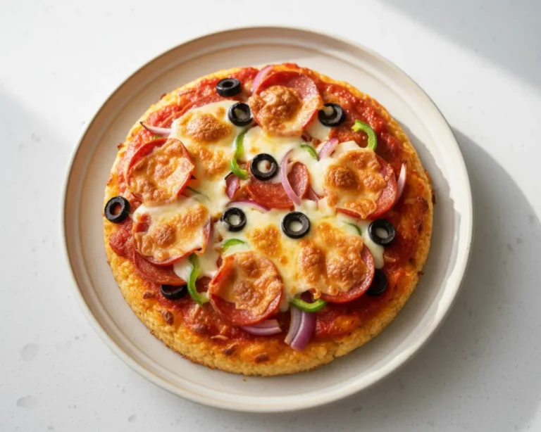 Beautiful plated Pizza Seolgi
