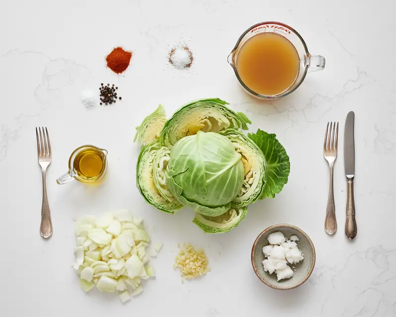 Smothered Cabbage Recipe 2 ingredients