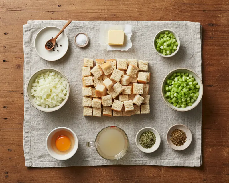 Stuffing for Two Without a Turkey 2 ingredients