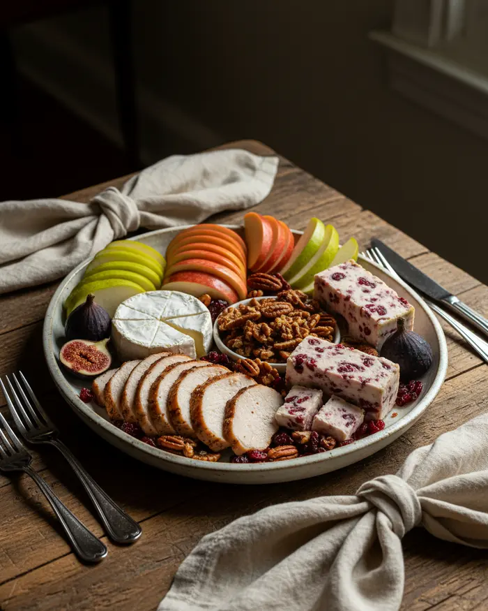 Thanksgiving Charcuterie Board for Two 4 final plated dish