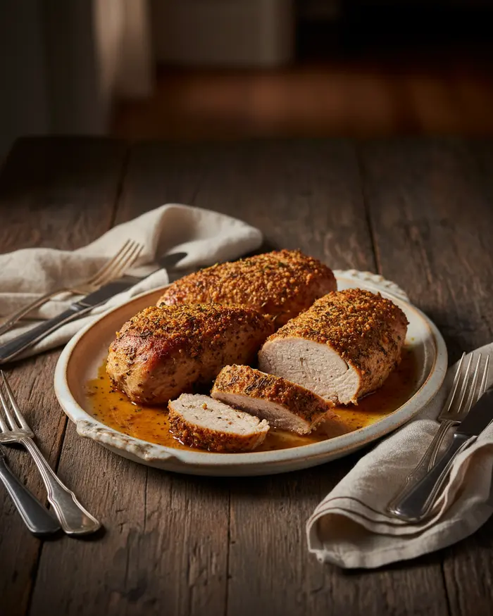 Turkey Tenderloin for Two on a Budget 4 final plated dish